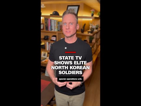 State TV shows elite North Korean soldiers