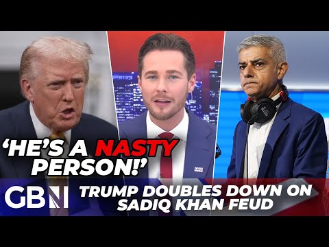 ‘A DISASTER!’ | Donald Trump DOUBLES DOWN on Sadiq Khan feud as he slams ‘terrible Mayor’ and crime