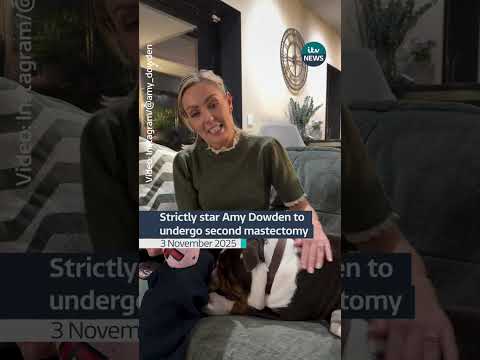 Strictly star Amy Dowden to undergo second mastectomy | ITV News