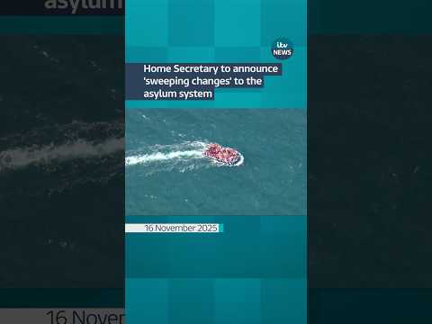Home Secretary set to announce ‘sweeping changes’ to UK asylum system #itvnews