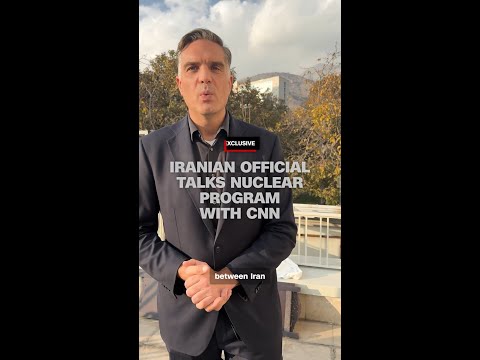Iranian official talks nuclear program with CNN