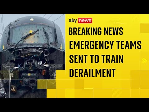 Emergency teams sent to train derailment in Cumbria as rail services affected