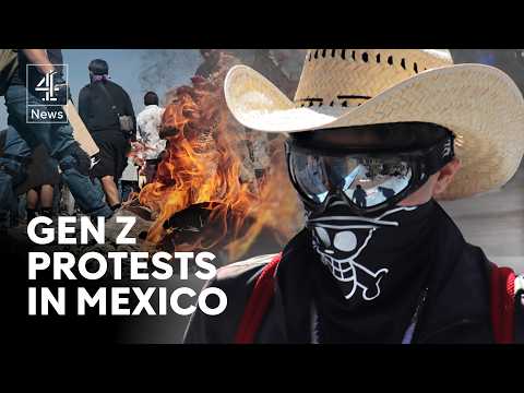 Gen Z protesters in Mexico demand justice for murdered mayor