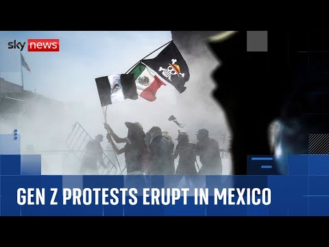 Thousands march against crime and corruption in Mexico Gen Z protests