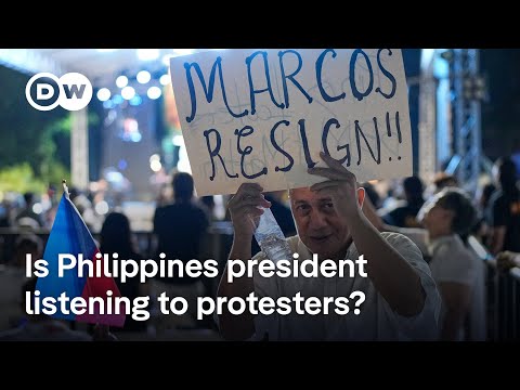 Mass protests in Philippines over flood control corruption scandal | DW News