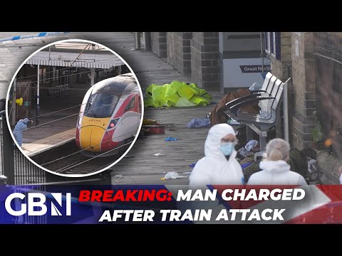 BREAKING: Train knife attack suspect CHARGED