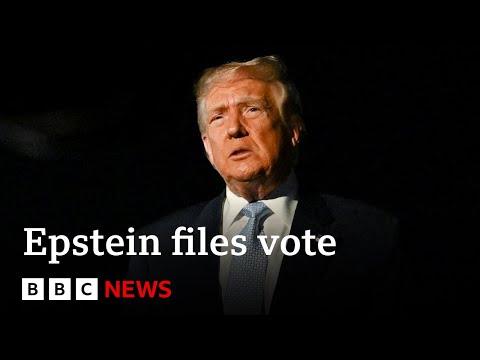 Donald Trump urges Republicans to vote to release Epstein files | BBC News