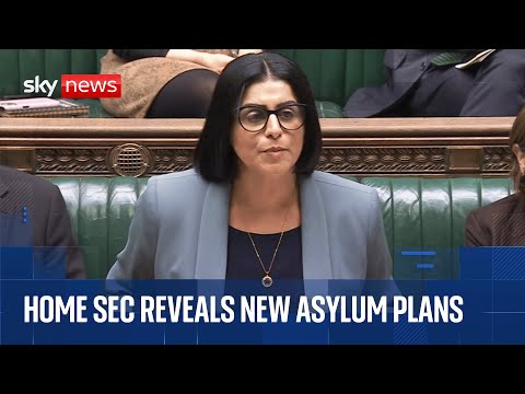 Home Secretary announces radical asylum reforms in the House of Commons