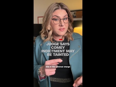 Judge says Comey indictment may be tainted