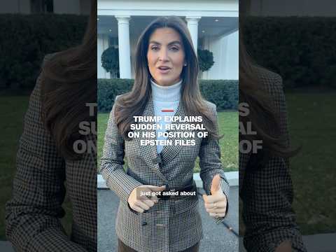 Trump explains sudden reversal on his position of Epstein files