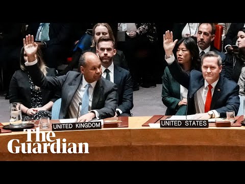 UN security council endorses Trump’s Gaza plan