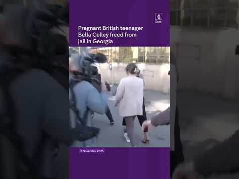 British teen freed from Georgian jail