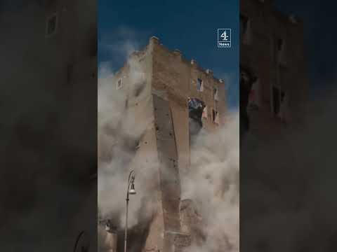 Tower collapse in Rome
