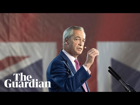 Reform UK leader Nigel Farage gives speech on economy – watch live