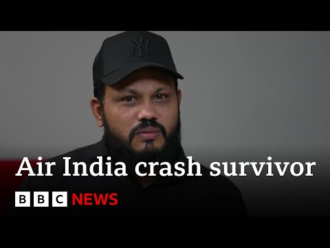 Air India crash sole survivor ‘luckiest man’ alive, but also suffering | BBC News