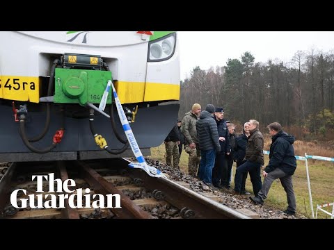 Polish prime minister speaks to parliament about railway sabotage – watch live