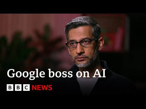 Google boss says trillion-dollar AI investment boom has ‘elements of irrationality’ | BBC News