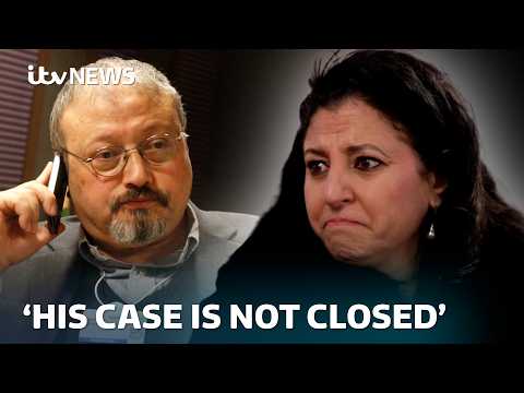 ‘I’ve not forgotten him’: Jamal Khashoggi’s widow’s defiant message to Trump and MBS | ITV News