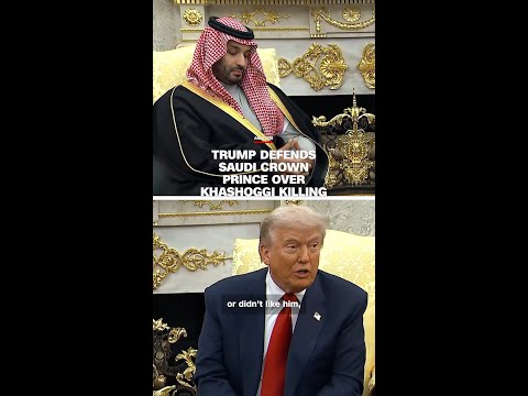 Trump defends Saudi Crown Prince over Khashoggi killing