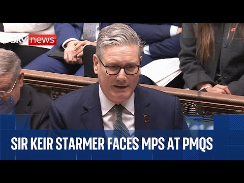PMQs | Starmer faces Badenoch in the House of Commons