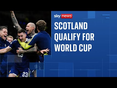Scotland secure men’s World Cup spot for first time since 1998 after beating Denmark