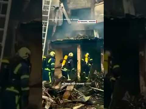 Aftermath of massive Russian strikes across Ukraine