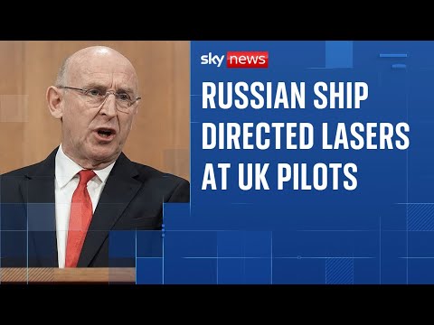 Russian spy ship ‘on edge of UK waters’ – as defence secretary tells Putin ‘we are ready’
