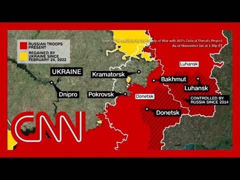 Retired colonel reacts to intensified frontline fighting in Ukraine