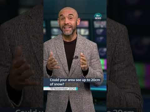 Could your area see up to 20cm of snow? | ITV News