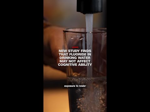 New study finds that fluoride in drinking water may not affect cognitive ability