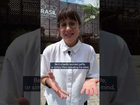 Merz’s comments on Brazil’s Belem sparking outrage | DW News