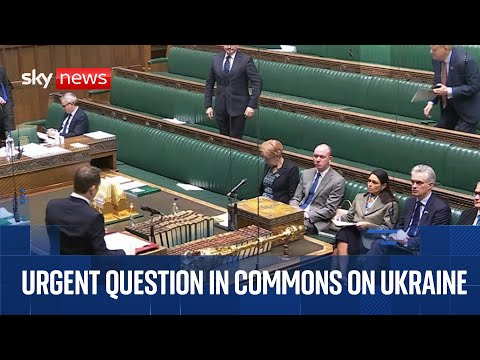 Urgent question in Commons on the forcible removal of Ukrainian children to Russia