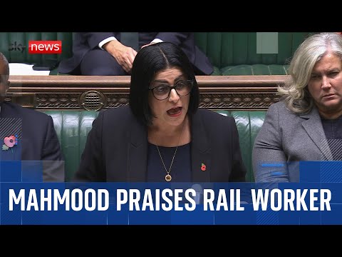 Train attack: Home Secretary praises rail worker for “confronting attacker”