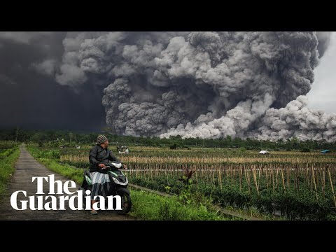Indonesia’s Mount Semeru volcano erupts, prompting hundreds to evacuate