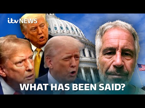 Everything Trump has said about the Epstein files | ITV News