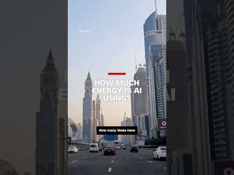 How much energy is AI using?