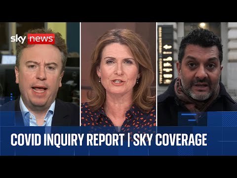 COVID inquiry report into govt response published | Sky News coverage & analysis