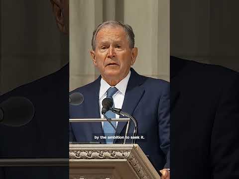 Bush remembers how he picked Cheney to be his VP