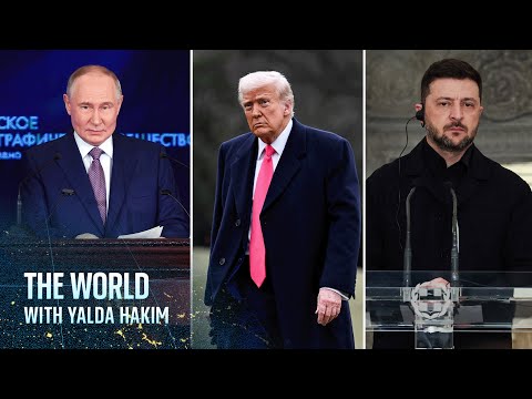 US confirms ‘quiet’ peace talks – as Kyiv receives proposal to end war | The World with Yalda Hakim