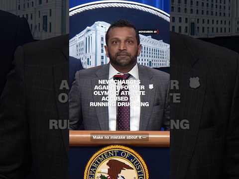 New charges against former Olympic athlete accused of running drug ring