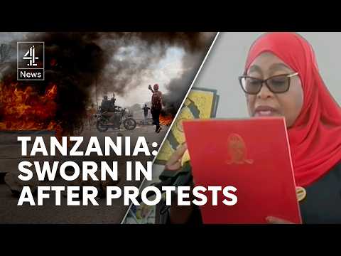 Tanzania: President sworn in after reported killing of hundreds of protesters