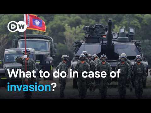 What is Taiwan telling its citizens about a military invasion in new handbook? | DW News