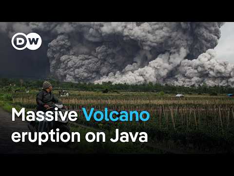 Java residents report on the eruption of Indonesia’s Mount Semeru | DW News