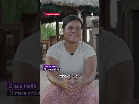 ‘Climate change could wipe out my country’: activist speaks from COP30