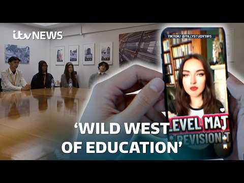 How pupils trust TikTok teachers more than their school teachers | ITV News