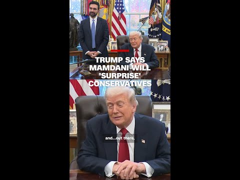Trump says Mamdani will ‘surprise’ conservatives