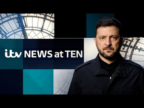 Zelensky pledges not to betray his people – watch ITV News At Ten LIVE