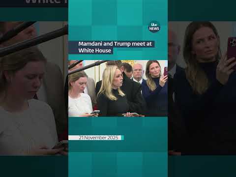 Mamdani and Trump meet at White House | ITV News