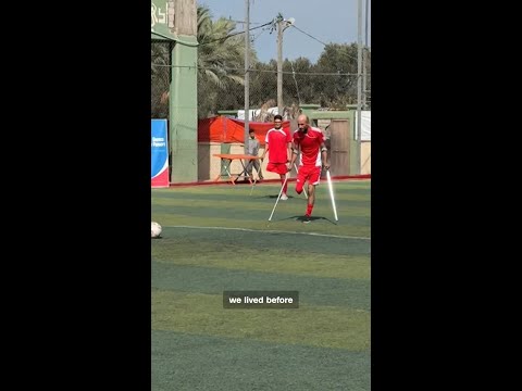 Gaza plays its first post-war soccer championship