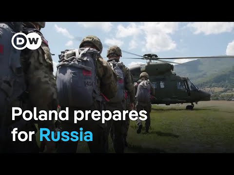 Poland aims to train of 400,000 civilians amid Russian threat | DW News